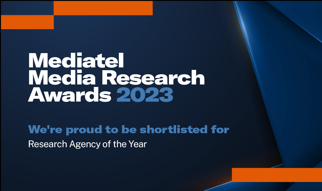 We’re shortlisted in Mediatel Media Research Awards!